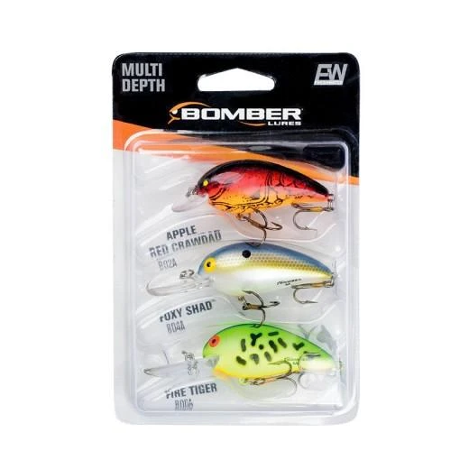 Bomber Model A 3-Piece Crankbait Variety Pack 1 Bomber Model A 3-Piece Crankbait Variety Pack