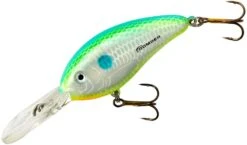 Bomber Fat Free Shad Fingerling 2 3/8 Inch Medium Diving Crankbait -Vis en Kleding Shop BD5FDCS