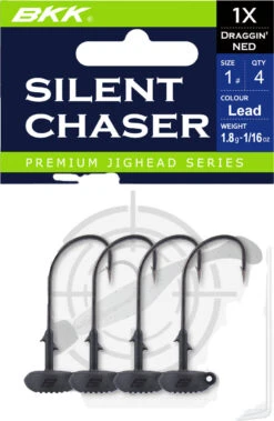 BKK Silent Chaser Draggin' Ned Jig Heads 9 BKK Silent Chaser Draggin' Ned Jig Heads -Vis en Kleding Shop Draggin Ned pk