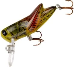 Rebel Crickhopper 1 1/2 Inch Ultralight Waking Crankbait -Vis en Kleding Shop F73314