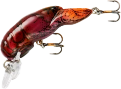 Rebel Tiny Wee Crawfish 1 1/2 Inch Shallow Diving Crankbait -Vis en Kleding Shop F77550