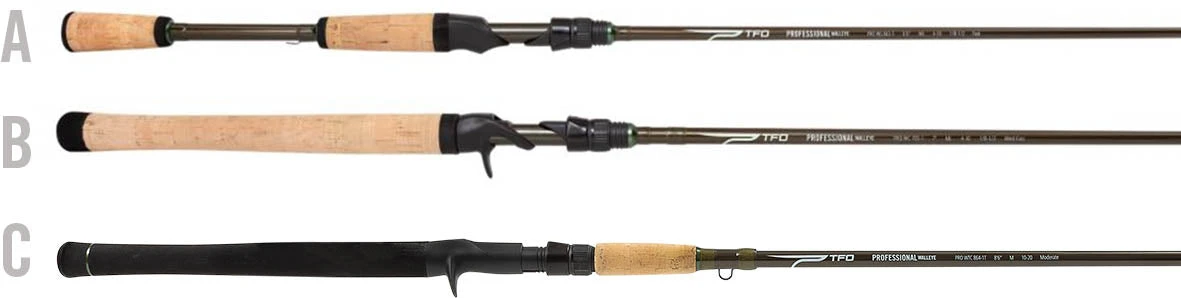 Temple Fork Outfitters Professional Walleye Casting Rods 3 Temple Fork Outfitters Professional Walleye Casting Rods - Image 3