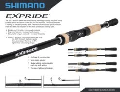 Shimano Expride Series Casting Rods -Vis en Kleding Shop expride sell sheet page 1