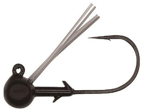 Hayabusa Brush Easy Round Ned Rig Jig Head W/ Weed Guard 4 Pack 1 Hayabusa Brush Easy Round Ned Rig Jig Head W/ Weed Guard 4 Pack